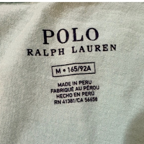 Polo Ralph Lauren Womens V-Neck T-Shirt Bundle 3 Pack Navy Purple Mint Size M - Picture 2 of 8